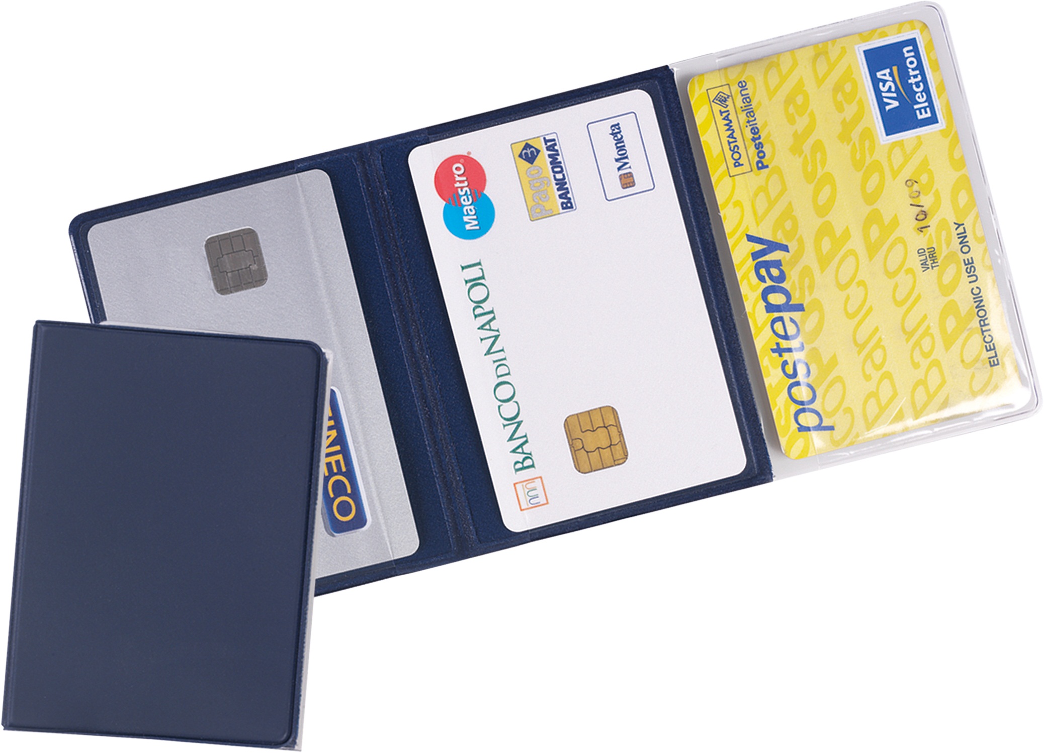 Portacard (Portapatente) 3 tasche art. PN272 - CONF. 100 PEZZI