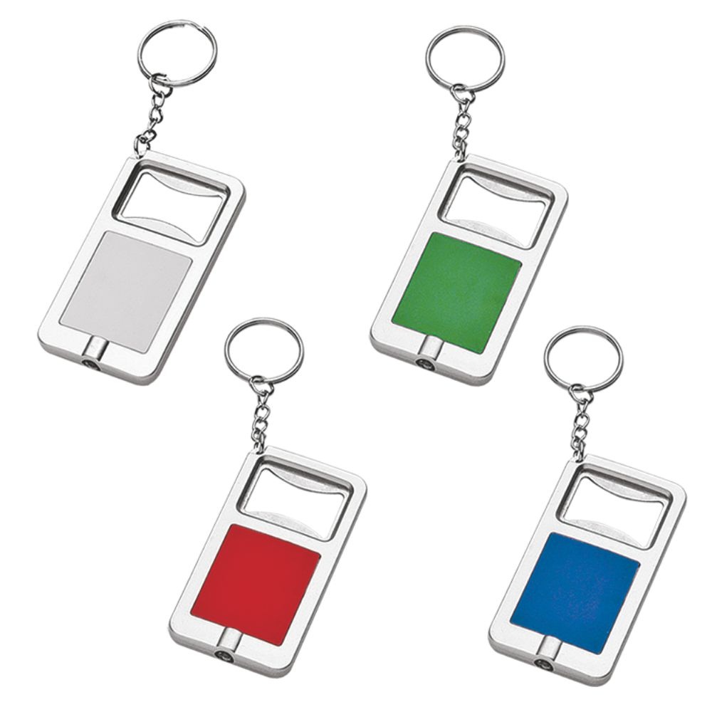 Portachiavi apribottiglia con led art. 0783 - CONF. 100 PEZZI