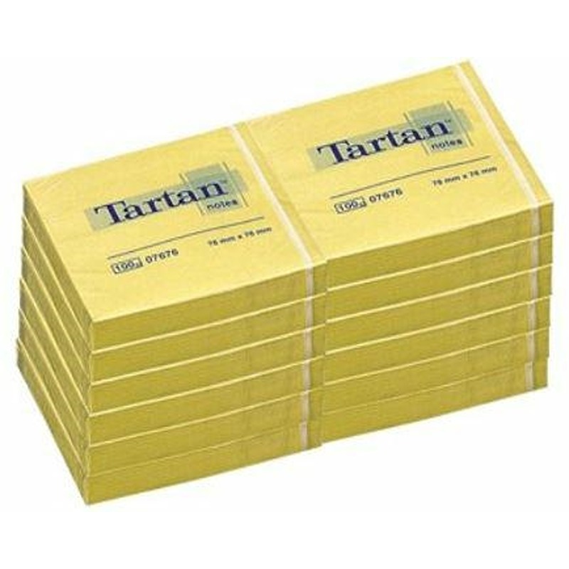Blocco post-it 76x76 giallo - CONF. 12 PEZZI