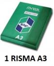 RISMA CARTA F.TO A3 80 gr. bianca -