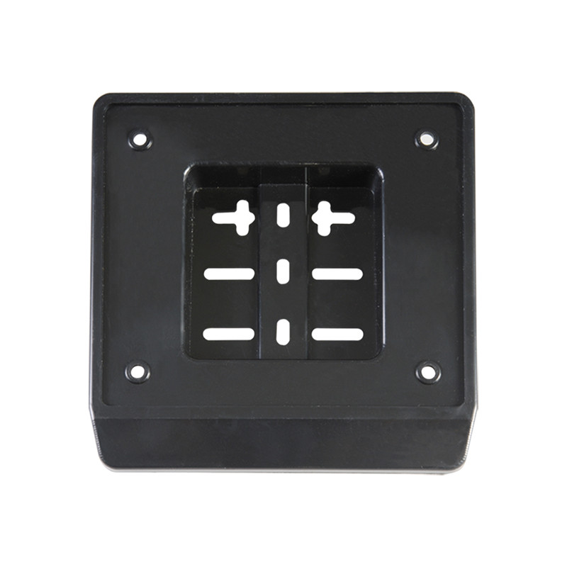 Porta Targa Ciclomotore in plastica nero art. 612014 - Conf. 100 PEZZI