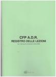 Registro delle lezioni C.F.P. ADR