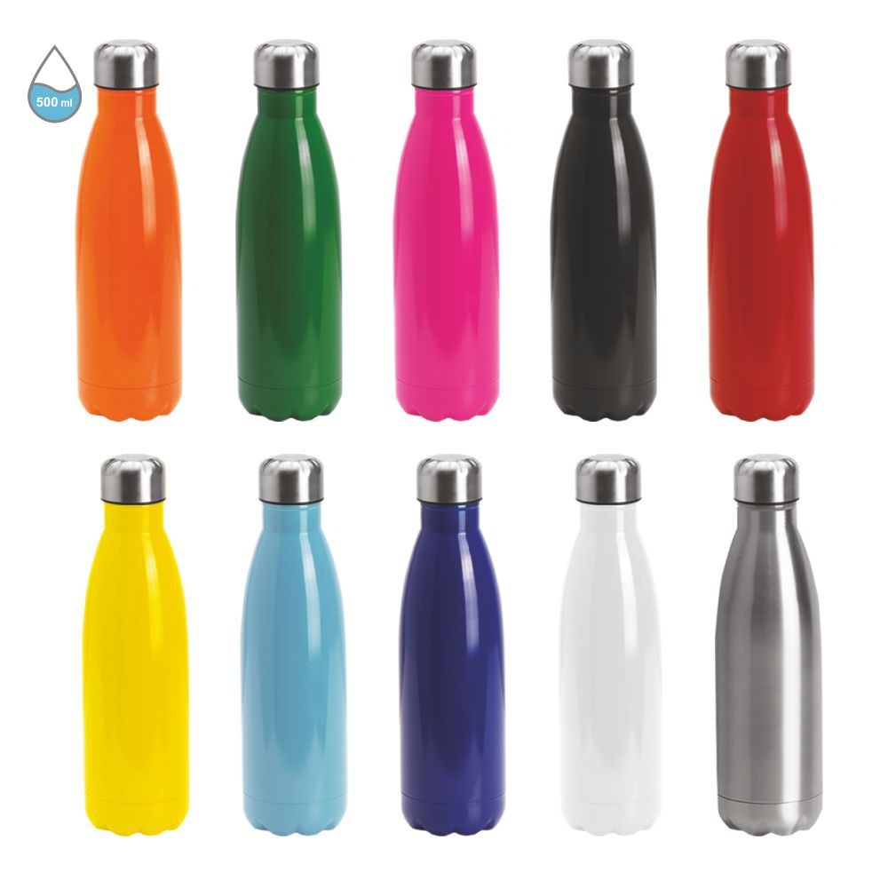 Borraccia Termica In Acciaio Inox Darya 500ml art. 8200 - CONF. 30 PEZZI