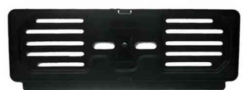 Porta Targa auto anteriore in plastica pesante art. 612013 - Conf. 100 PEZZI