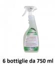 Sgrassatore igienizzante al cloro CLOREX20 750 ml - Conf. 6 Pezzi