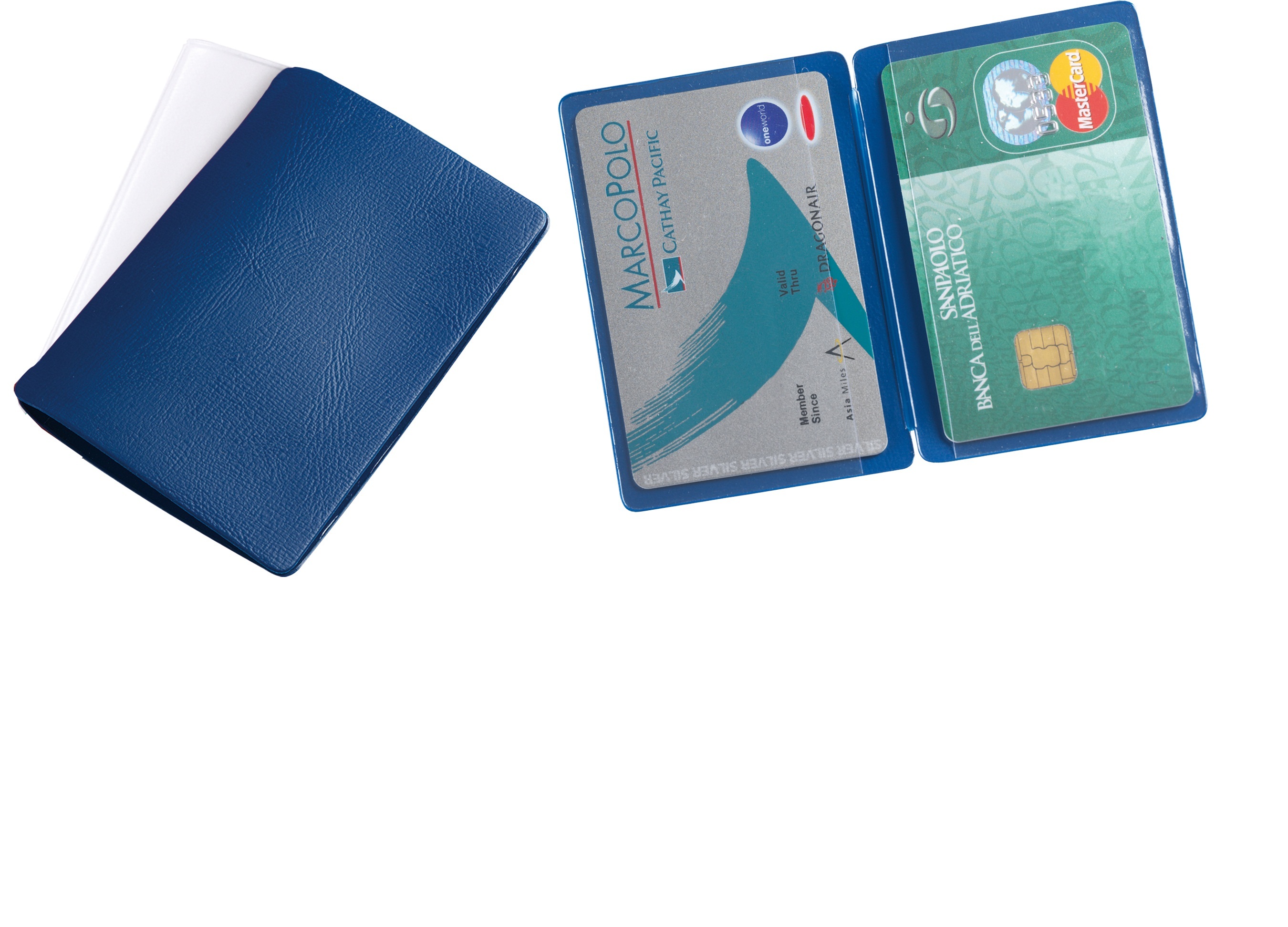 Portacard (Portapatente) 2 tasche art. PN281 - CONF. 200 PEZZI