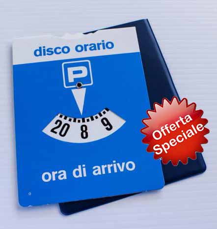 DISCO ORARIO IN CARTA ART. 612006 - CONF. 100 PEZZI